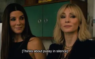 🏳️‍🌈 [Thinks about pussy in silence] คำหยาบคาย, มีม, ขำขัน, ข้อความ telegram sticker