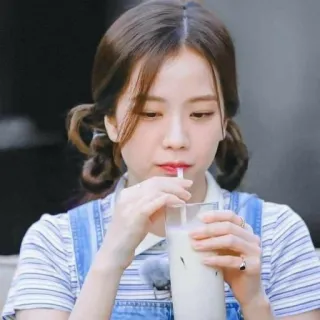 ✨ Jisoo K-pop, певец, человек, знаменитость, женщина, Blackpink whatsapp sticker