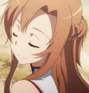 🍂 Asuna Yuuki Sword Art Online Anime, Karakter, Sword Art Online, Asuna, Asuna Yuuki whatsapp sticker