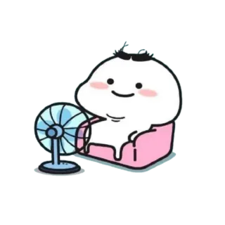 🪃 Hoạt hình, Dễ thương, Nhân vật, Fan, Làm mát telegram sticker