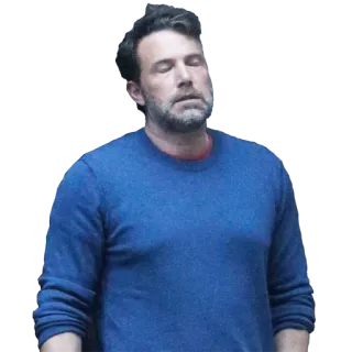 😨 Ben Affleck celebrity, actor, Ben Affleck, meme whatsapp sticker