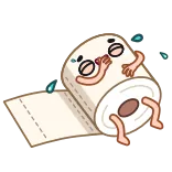 Paper Boy telegram stickers