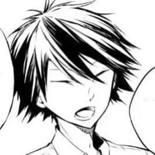 🐁 Anime, Manga, Personage, Tekening, Portret telegram sticker
