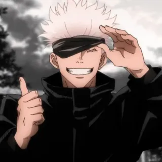 🍦 Gojo Satoru Jujutsu Kaisen Anime, Manga, Personaje, Gojo, Satoru, Jujutsu Kaisen whatsapp sticker
