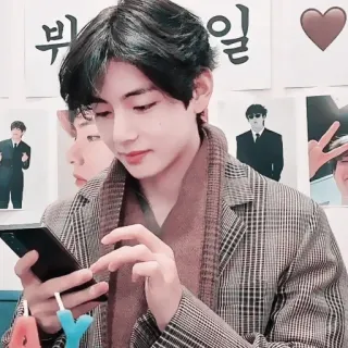 ❤️ 부우일 personne, K-pop, coréen, célébrité, homme, portrait telegram sticker