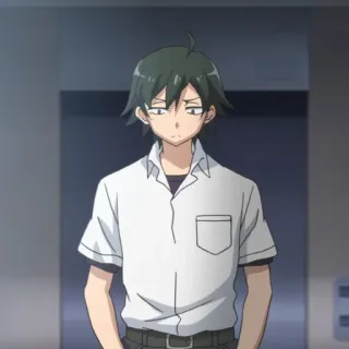 🥀 Anime, Garoto, Uniforme escolar, Personagem, Adolescente telegram sticker