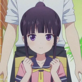 🍇 anime, girl, cartoon, cute, animation telegram sticker