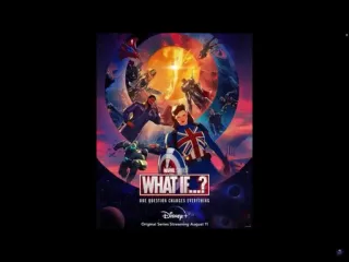 🤯 What If...? WHAT IF...? serie tv, locandina film, Disney Plus, personaggi, azione, fantasy telegram sticker