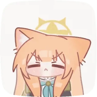🤬 Anime, Ragazza gatto, Carino, Kawaii, Manga telegram sticker