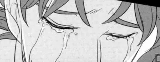 😭 piangendo, triste, anime, manga, emotivo telegram sticker