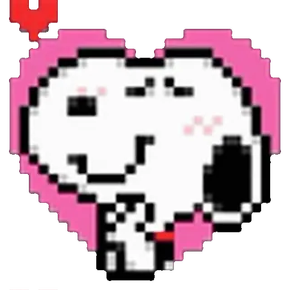 (@ShoutoEmoji) Pixel Snoopy telegram emojis ❤️