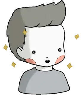 🥺 cartoon, character, sticker, cute, illustration telegram sticker