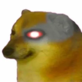 🐕 doge, cyborg, meme, internet meme, dog telegram sticker