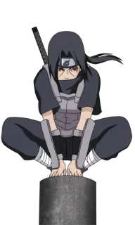 ☁ Itachi Uchiha Naruto ninja, anime, manga, itachi, uchiha, sharingan telegram sticker