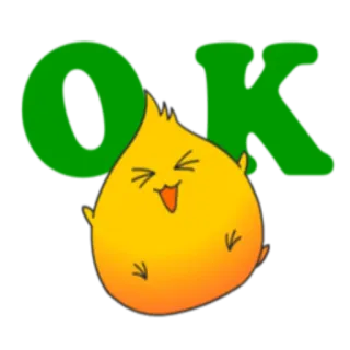 👌 OK ок, одобрение, милый, согласен, счастливый telegram sticker