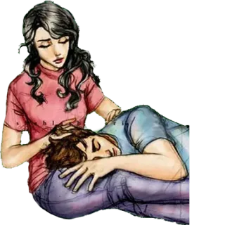 🖤 couple, amour, romance, relation, affection, réconfort, soin telegram sticker