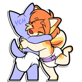 🤗 YCH telegram sticker