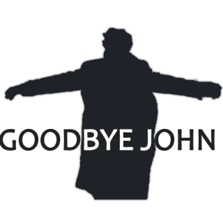 😲 BYE J ciao, addio, saluti, testo, lettera telegram sticker