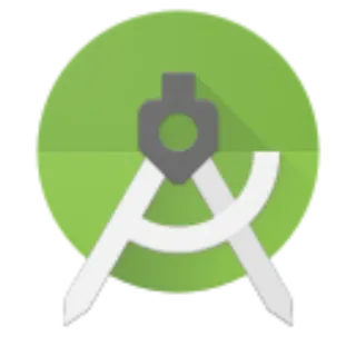 🔵 android, logo, zielony, design, tworzenie aplikacji, ikona telegram sticker