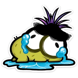⭐ buồn, khóc, cảm xúc, nhân vật, hoạt hình telegram sticker