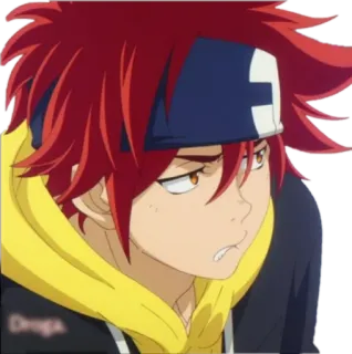 😒 Reki Kyan SK8 the Infinity Anime, Charakter, Reki, Sk8 the Infinity telegram sticker
