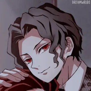 🌟 Muzan Kibutsuji Demon Slayer Muzan Kibutsuji, Demon Slayer, Anime, Personagem, Vilão telegram sticker