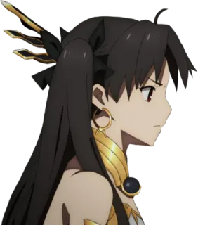 😕 Ishtar Anime, Mujer, Personaje, Diosa telegram sticker