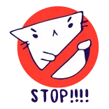 Imaginaruim Cat @stickersb2b telegram stickers