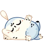 👋 Kreskówka, Zwierzę, Słodkie, Blob, Postać telegram sticker