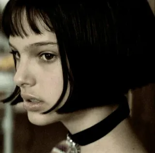 😐 Mathilda Léon: The Professional film, personnage, portrait, actrice, Léon telegram sticker