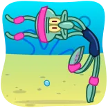 🕺 Squidward Tentacles Spongebob Squarepants Octo, Spongebob, cartoon, animatie, inktvis, personage whatsapp sticker