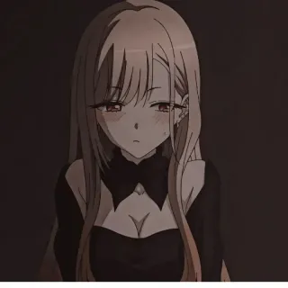 ❤️ Marin Kitagawa My Dress-Up Darling Аниме, Мультфильм, Персонаж, Милый, Марин Китагава, My Dress-Up Darling telegram sticker