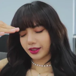 🌸 Lisa lisa, blackpink, kpop, sängerin, gruß telegram sticker
