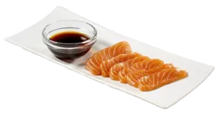 😮 Sashimi, Saumon, Nourriture, Japonais, Poisson whatsapp sticker