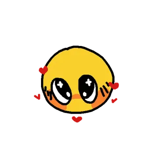🥺 Emoji, Amor, Fofo, Rosto, Coração telegram sticker