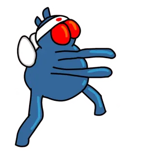 👊 cartoon, martial arts, character, funny, sport telegram sticker