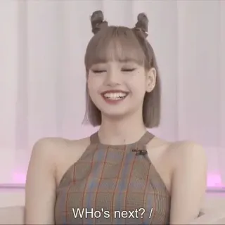 🦔 WHo's next? / persona, donna, sorridente, ritratto whatsapp sticker