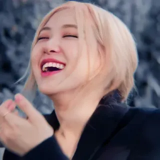 🍐 mujer, sonriendo, feliz, rosa, femenina telegram sticker