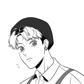 ✉️ anime, manga, boy, cartoon, drawing, man telegram sticker