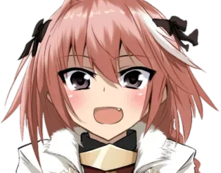 😃 Astolfo Fate/Apocrypha Anime, Mangá, Personagem, Fate, Astolfo, Fate/Apocrypha telegram sticker
