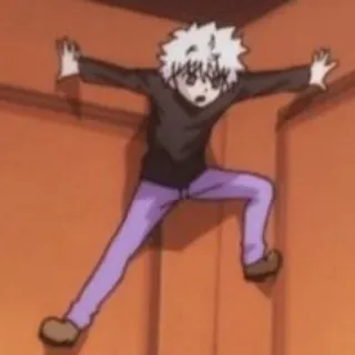 😱 Killua Zoldyck Hunter x Hunter Anime, Junge, Killua, Hunter, Zoldyck telegram sticker