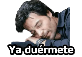 😴 Ya duérmete sonolento, cansado, homem, rosto telegram sticker