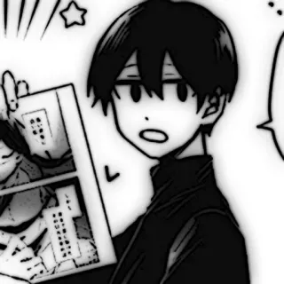 💥 Anime, Mangá, Desenho animado, Personagem, Ilustração telegram sticker