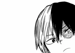👀 Shoto Todoroki My Hero Academia Anime, Manga, Shoto Todoroki, My Hero Academia, Personaje whatsapp sticker