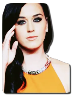👁 Katy Perry ケイティ・ペリー, 歌手, セレブ, ポートレート, 女性 telegram sticker