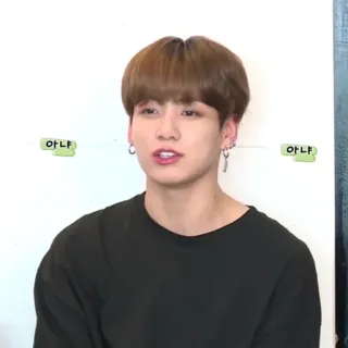 🍃 아냐 koreanisch, Person, Mann, Porträt whatsapp sticker