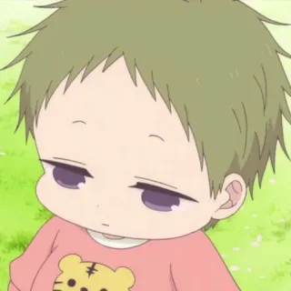 💗 Аниме, Малыш, Ребенок, Милый, Мультфильм, Персонаж telegram sticker