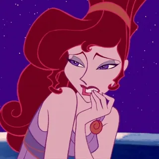 🤭 Megara Hercules telegram sticker