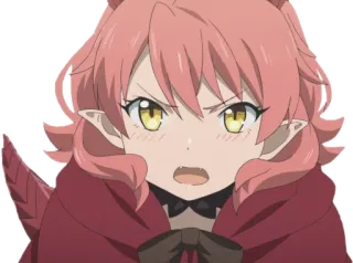 😡 anime, cartoon, devil, angry, demon telegram sticker