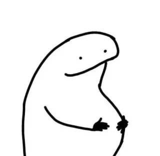🤰 Blob, Cartoon, Figur, Zeichnung, Lustig telegram sticker